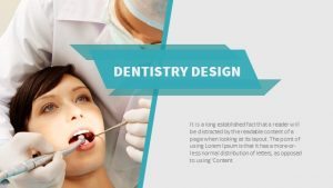 Dentistry Powerpoint Keynote Background and Theme