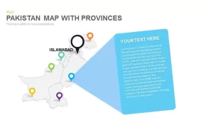 Pakistan Map Powerpoint and Keynote template