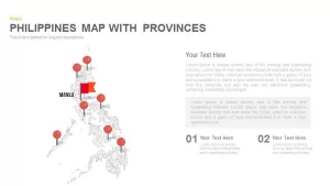 Philippines Map Powerpoint and Keynote template