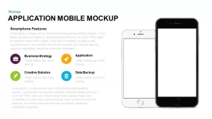 Application Mobile Mockup Template for PowerPoint and Keynote