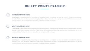 Bullet Points PowerPoint Template Free