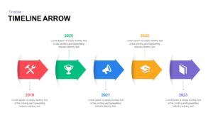 Timeline Arrow Presentation Slide