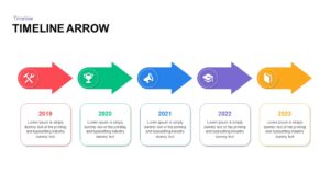 Timeline Arrow Presentation Template