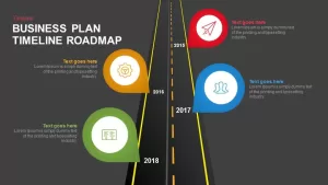 Business Plan Timeline Roadmap Keynote and Powerpoint template