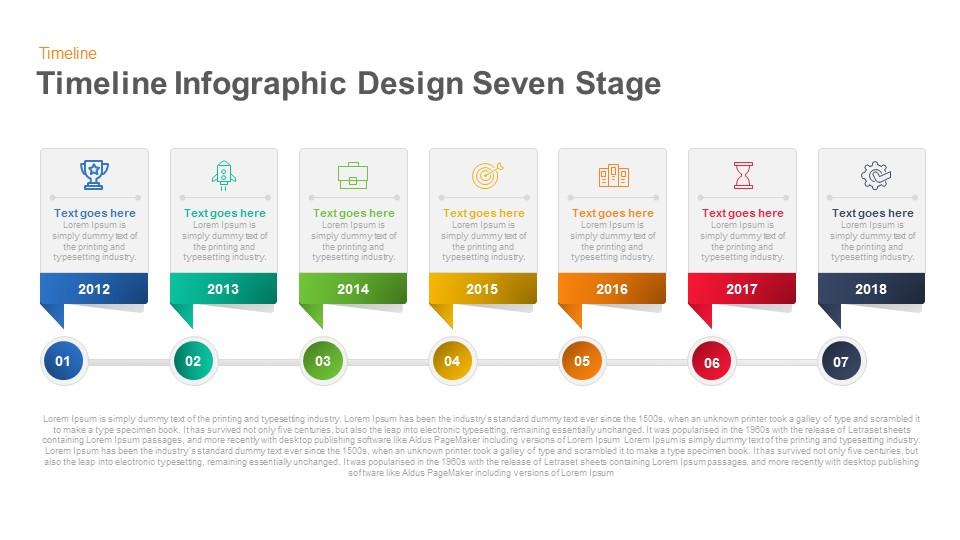 Timeline Infographic Design Seven Stage Keynote And Powerpoint Template Slidebazaar,Diy Bunk Bed Design Plans