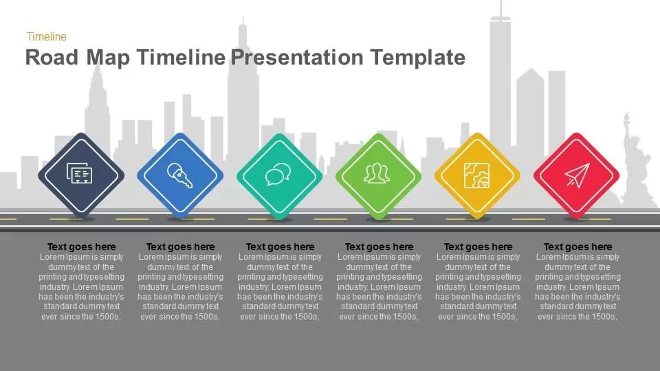 Roadmap Timeline PowerPoint Presentation Template