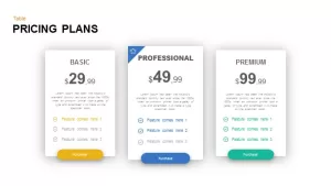 Pricing Plans Powerpoint and Keynote Template