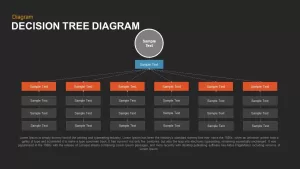 Decision Tree Diagram Powerpoint template