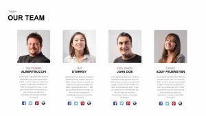 Our Team Template for PowerPoint