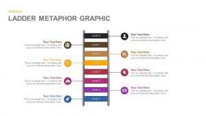 Ladder Metaphor Graphic for PowerPoint and Keynote Template