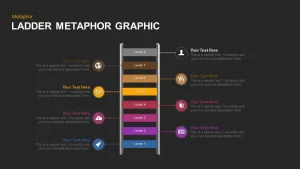 Ladder Metaphor Graphic Powerpoint and Keynote template