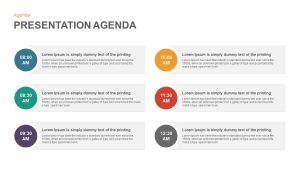 Presentation Agenda Template for PowerPoint