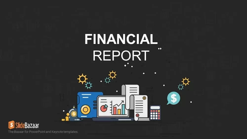 Financial Report PowerPoint Template