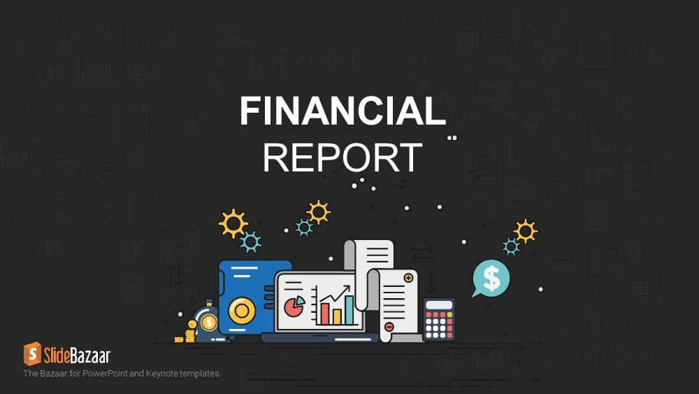 Financial Report Full Hd Powerpoint Template Free Download