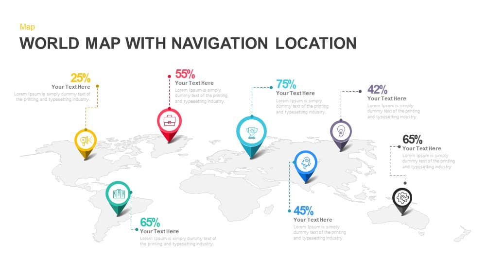 How To Create A Location Map In Powerpoint