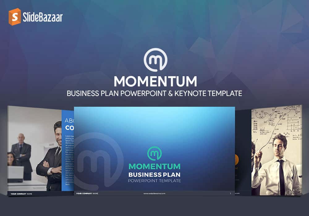 modern business plan powerpoint template free download