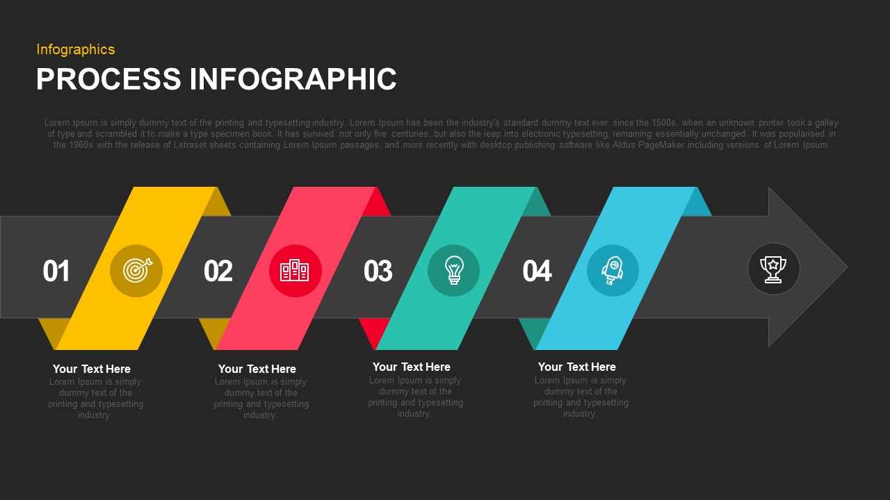 Process Infographic Template for PowerPoint & Keynote - Slidebazaar