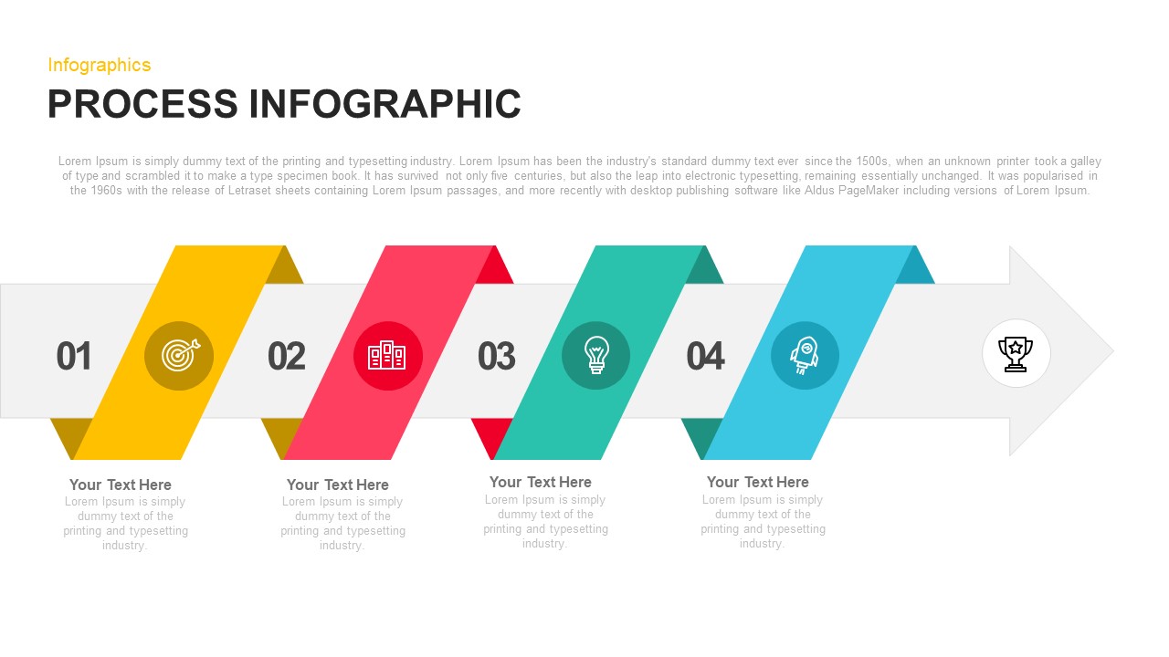 process infographic powerpoint template
