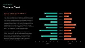 Tornado Chart PowerPoint template