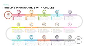 Animated Infographic Circular Timeline PowerPoint Template featured image