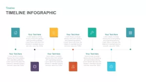 Timeline Infographic Keynote template