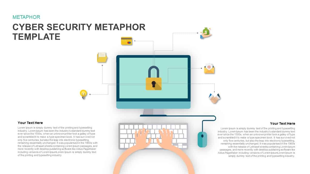 Cyber Security PowerPoint Template and Keynote Slide