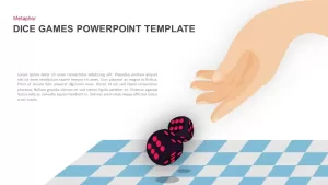 Dice Gaming PowerPoint Template and Keynote