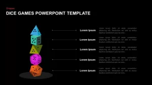 Dice Games PowerPoint Template and Keynote