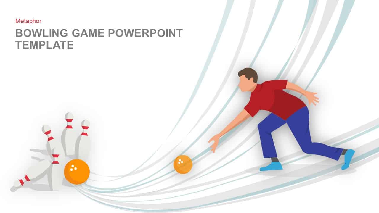 Bowling PowerPoint Template And Keynote - Slidebazaar