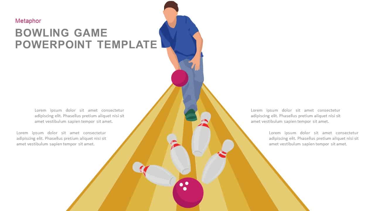 Bowling PowerPoint Template and Keynote