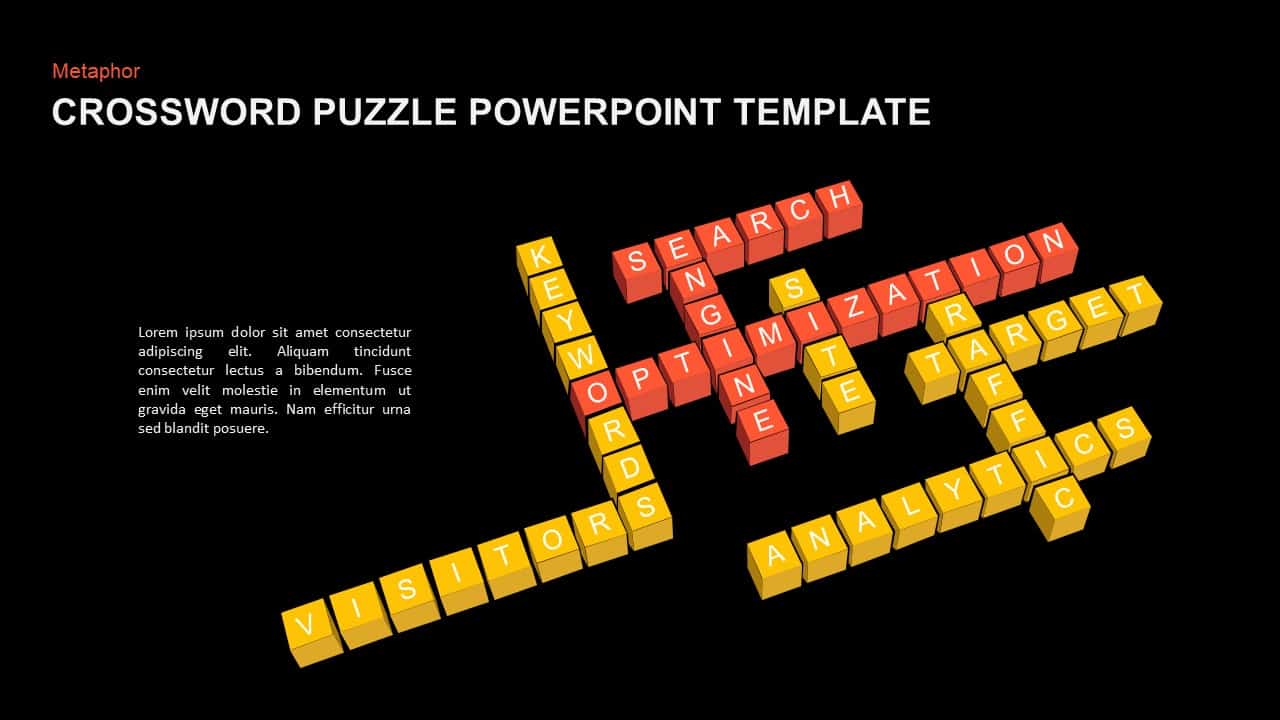 Crossword Puzzle Powerpoint Template Slidebazaar