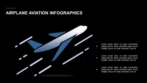 Airplane Infographics Aviation PowerPoint Template