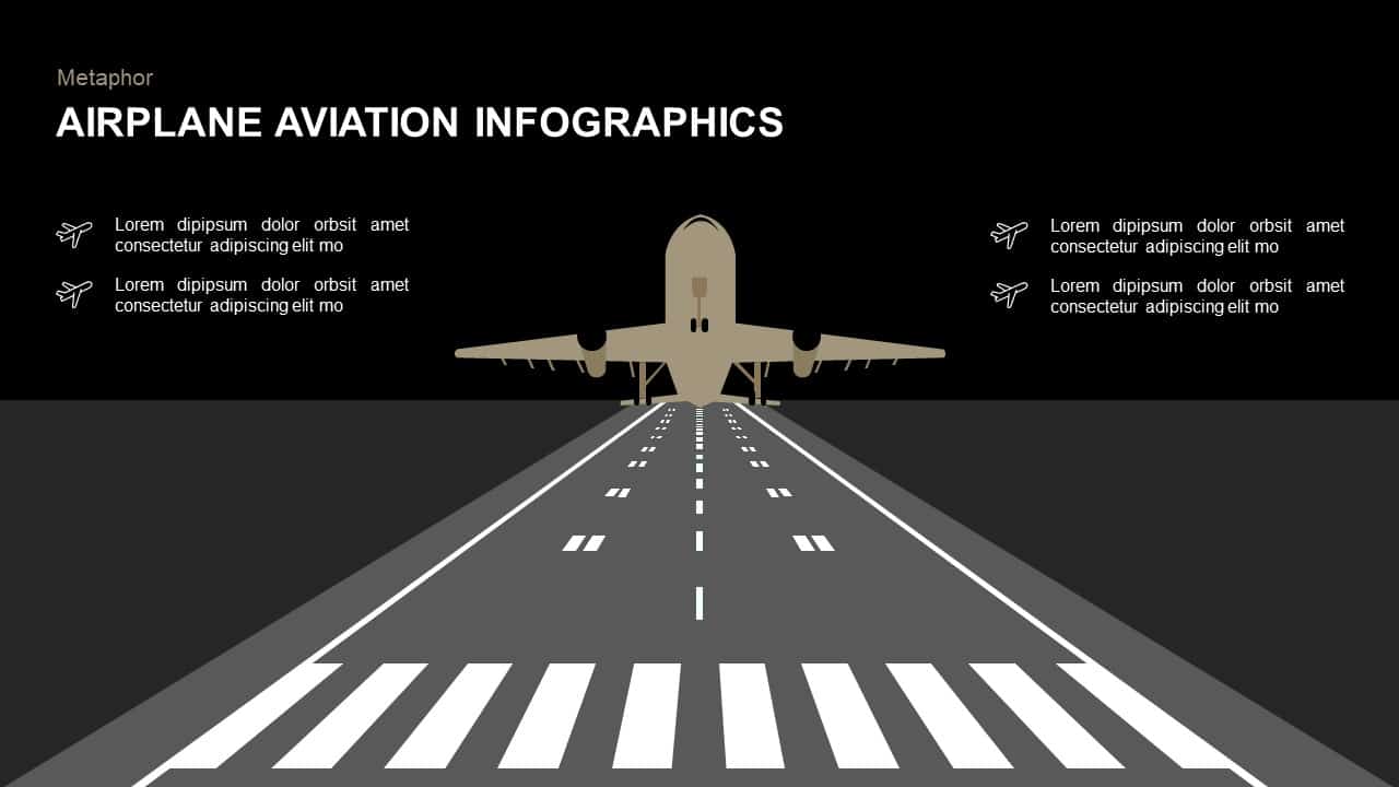 Airplane Powerpoint Template