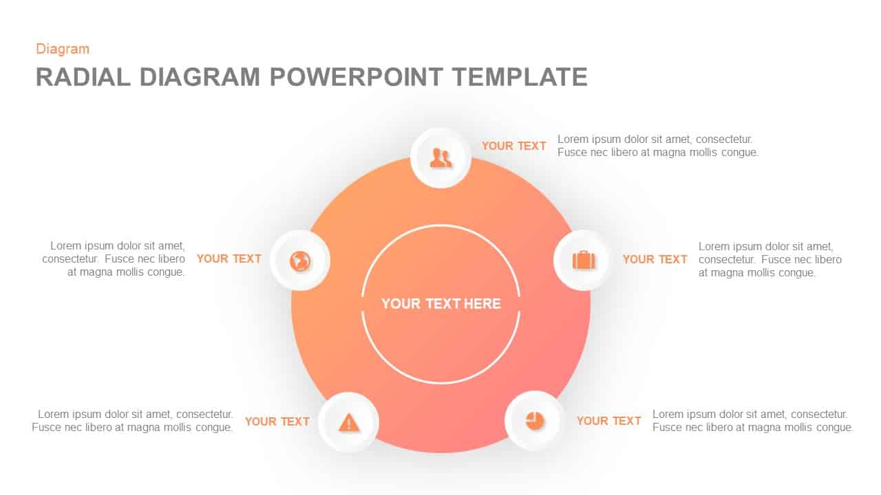 Radial Diagram PowerPoint Template and Keynote Slidebazaar