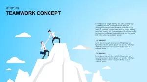Teamwork Concept Metaphor Template for PowerPoint and Keynote