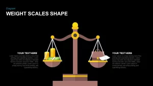 Weight Scales Shape Keynote Template