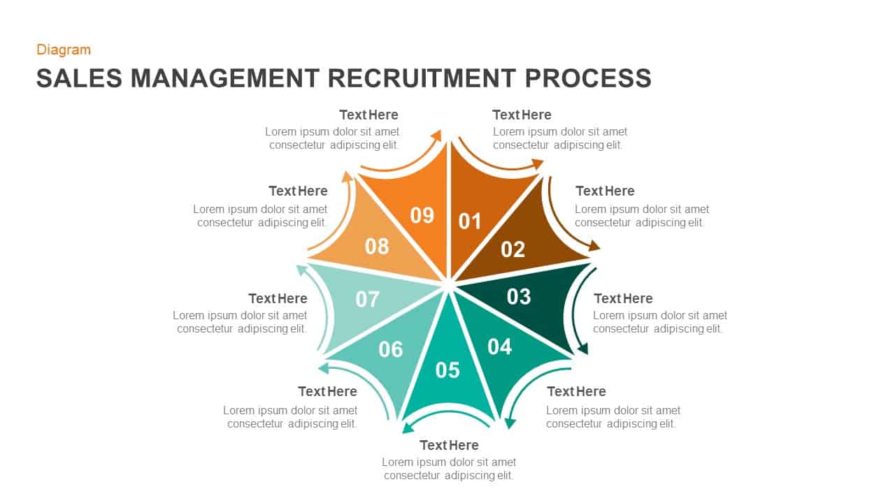 sales management recruitment powerpoint and keynote slides