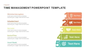 time management powerpoint template and keynote