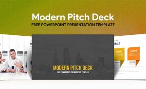 Free Pitch Deck PowerPoint Template for Modern Presentation