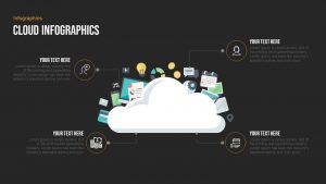 Cloud Infographics Free PowerPoint Template
