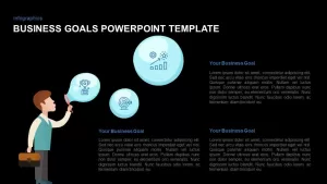 Business goals template for PowerPoint and Keynote