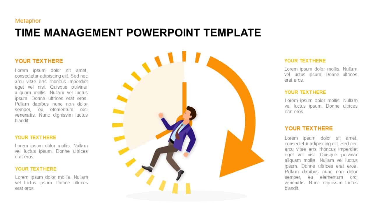 Time Management Infographics |Keynote Template Easy to Edit Best Keynote Template Template for Keynote