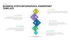 Business Steps Infographic Template for PowerPoint and Keynote