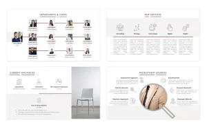 Recruiting process powerpoint presentation template