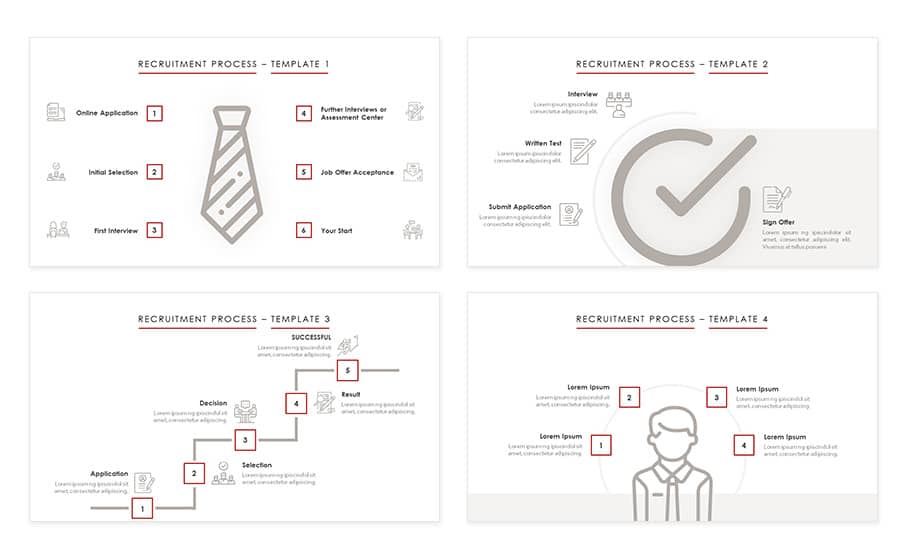 Job Application Process To Hire Best Candidates, Presentation Graphics, Presentation PowerPoint Example