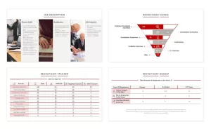 Recruiting process powerpoint presentation template