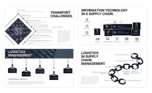 Supply chain management powerpoint template