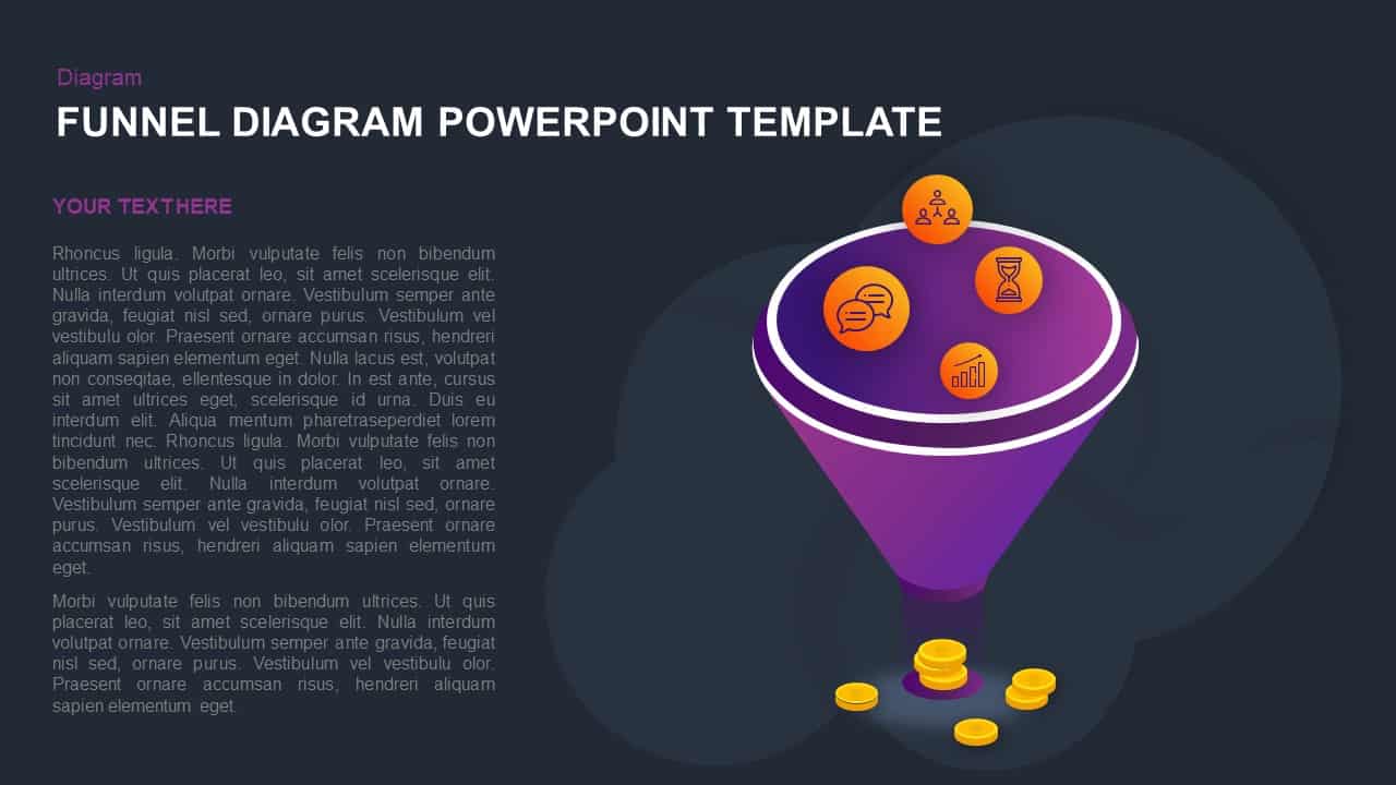 Funnel Diagram PowerPoint Template and Keynote