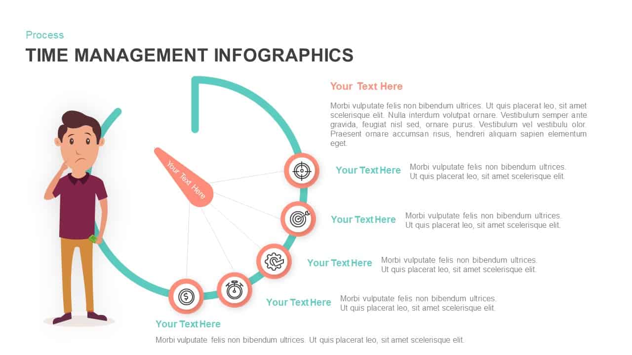 Time management PowerPoint template and Keynote Slide