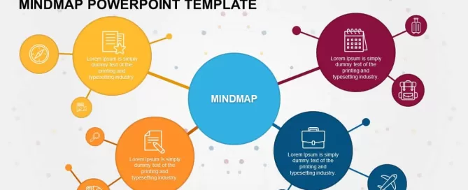 Mind Map PowerPoint Template and Keynote
